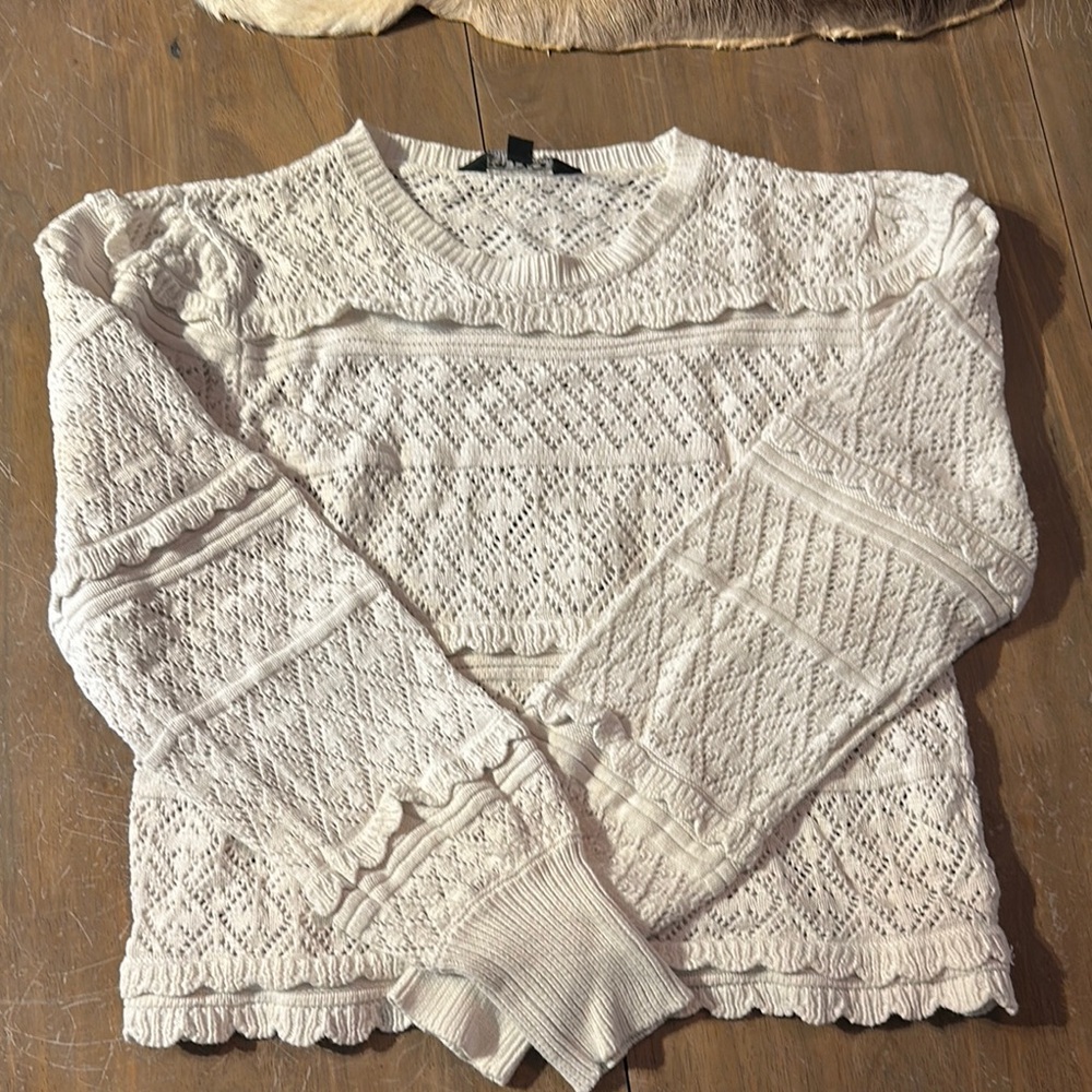 Elegant White Sweater